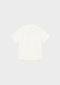 Camisa cuello mao lino bebé