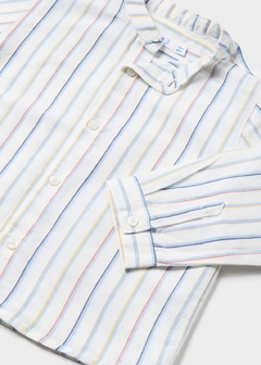 Camisa cuello mao lino bebé en internet