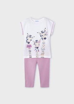 Conjunto 2 piezas jirafas niña