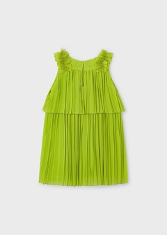 Vestido plisado niña