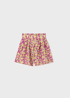 Falda pantalón flores chica - comprar en línea