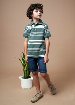 Bermuda de mezclilla Better Cotton chico - comprar en línea