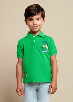 Polo parche Better Cotton niño