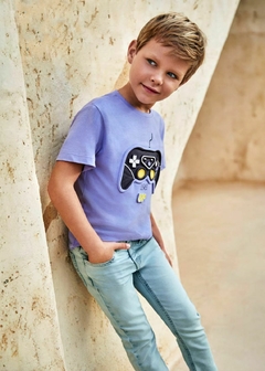 Pantalón de mezclilla slim Better Cotton niño