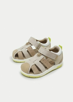 Huaraches piel sostenible bebé