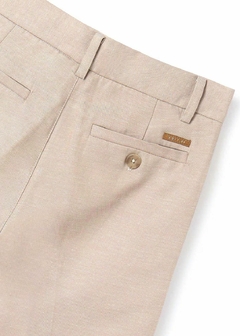 Pantalón chino tailoring lino chico - keka moda infantil