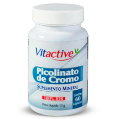 Picolinato De Cromo 60 Cápsulas Bodyactive