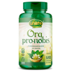 Ora pro-nóbis 120 caps. 450mg Unilife