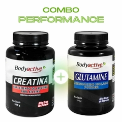 Combo Performance Creatina 350g + Glutamina 350g