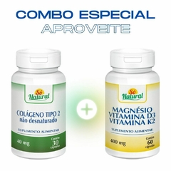 Combo - Colágeno tipo 2 + Magnésio/Vitamina D3/ Vitamina K2