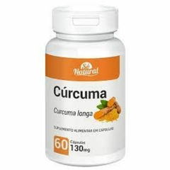 Cúrcuma Longa extrato 130 mg 60 Cápsulas Só Natural