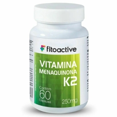 Vitamina K2 MK7 65 mcg 60 Cápsulas Fitoactive