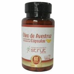 Óleo Avestruz Strut 500 mg. 90 cápsulas