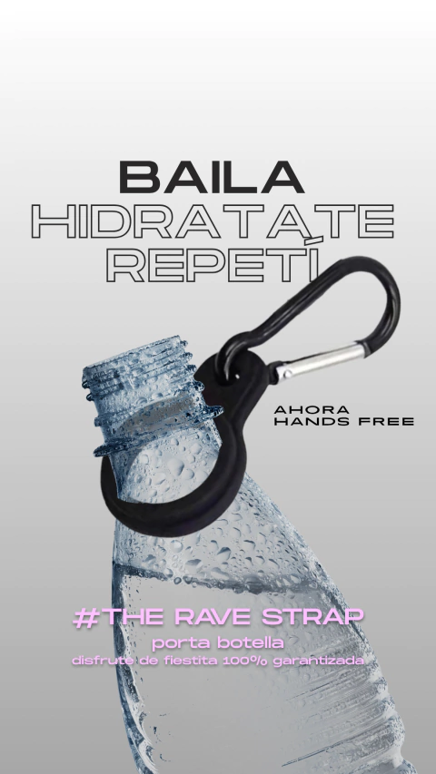 The Rave Strap — Porta Botella