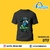 camisa preta estampa em cores - comprar online