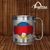 caneca de alumínio 400 ml - capitalpersonalizados