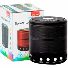 Mini Caixa De Som Bluetooth Portátil USB MP3 P2 SD Rádio FM - Blamuz Eletronic