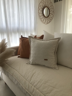 PILLOW. 2 x 0, 0,85 CRUDO. - Amelie home & deco