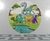 Painel Redondo em Tecido / Dinos Babys 01 - comprar online