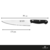 Cuchillo Gourmet Chef III 17,5 cm (7") A.Inox 440 Cabo Pom en internet
