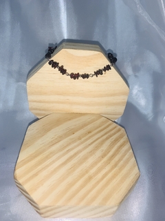 PULSEIRA DE GRANADA AÇO INOX - comprar online