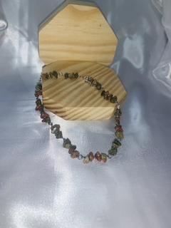 CHOKER DE UNAQUITA COM AÇO INOX - loja online