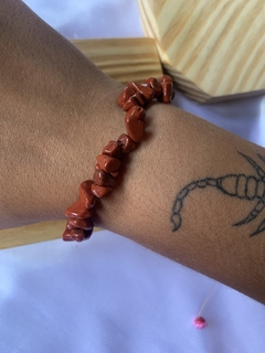 Imagem do PULSEIRA DE JASPE VERMELHO - PEDRA DA SEXUALIDADE