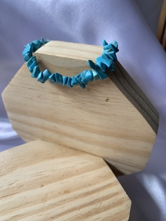 PULSEIRA DE TURQUESA SINTÉTICA