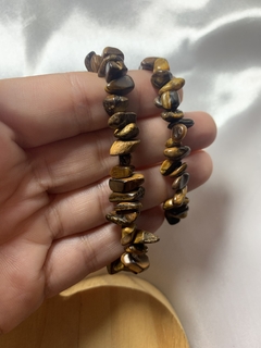 PULSEIRA DE OLHO DE TIGRE - PEDRA CONTRA INVEJA E MAU OLHADO - loja online