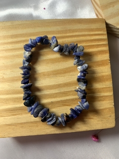 Imagem do PULSEIRA DE SODALITA - DIRECIONAMENTO, CLAREZA MENTAL, INTELECTO