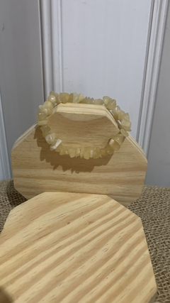 PULSEIRA DE CALCITA AMARELA - comprar online