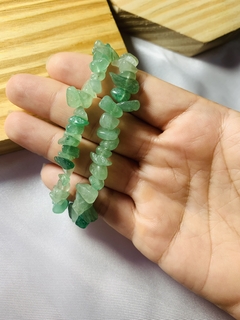 PULSEIRA DE QUARTZO VERDE - PEDRA DA SAÚDE na internet