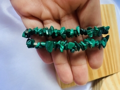 PULSEIRA DE MALAQUITA - PEDRA DA VITALIDADE E BELEZA - comprar online
