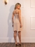 Imagem do Vestido Curto Liso com Botão, Bojo e Alça - Estilo Casual, Confortável e Vers