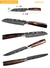 Sharp Japonês Chef Faca Set, Facas de Cozinha, Laser Damasco Padrão, na internet