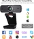 Redragon gw800 1080p pc webcam com microfone duplo embutido, rotação de 360°-