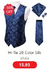 Bowtie de seda Jacquard masculino, ajustável Suspender Bow, Hanky Cufflinks Set - comprar online