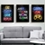 Gaming Wall Art Poster Prints para Crianças, Gamer Canvas Painting, Sleep Game - loja online