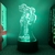 Lâmpada LED para o Quarto, Todas as Estátuas Herói, Acríl3D Valorant Figura