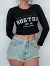 REMERAS "BOSTON" (NEGRA)