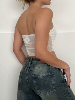 STRAPLESS ELENA (BLANCO) en internet