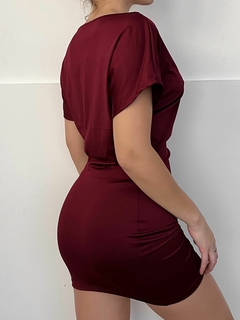 VESTIDOS HEIDI (BORDÓ) en internet