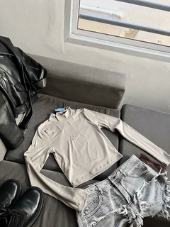 REMERAS LENA (GRIS) - comprar online