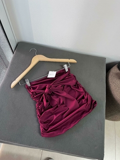 STRAPLESS CHARLIE (BORDÓ) - comprar online