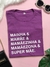 T-shirt Super Mãe Roxa