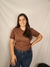 PACK 2 T-SHIRTS BÁSICAS | Marrom + Nude - comprar online