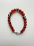Pulsera en cornalina y ojitos