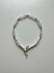 Pulsera en Plata y cristal importado