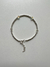 Pulsera en Plata y cristales Swarovski
