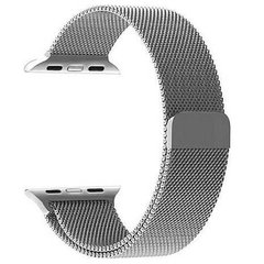 Pulseira de metal milanesa para Apple Watch, relógio inteligente, IWO x8 Max, 3 - comprar online